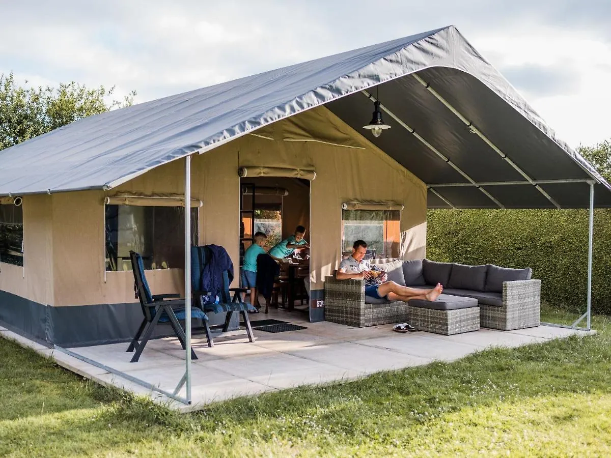 Fine Safari Tent In A Holiday Park, Adjacent To The Forest, Luxembourg At 30 Km Nommern